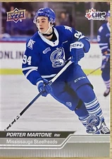 Porter Martone Rookie - 2023-24 Upper Deck CHL #82 (RC) - Flyers 2025 draft pick