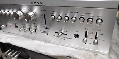 Sony TA-1150 D Integrated Stereo Amplifier (1973-76) | eBay
