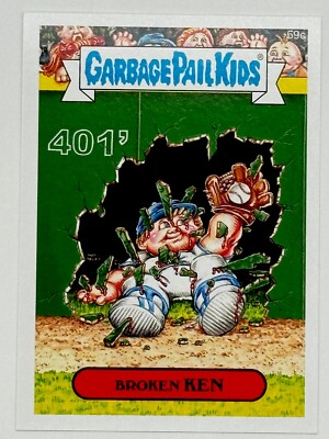 2015 Topps Garbage Pail Kids Series 1 BROKEN KEN 59c C-Name Short Print Card