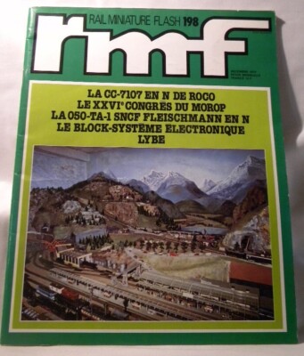 Rail Miniature Flash 198 1979 Decembre RMF La CC-7107 en n de Roco Le XXVI Congr