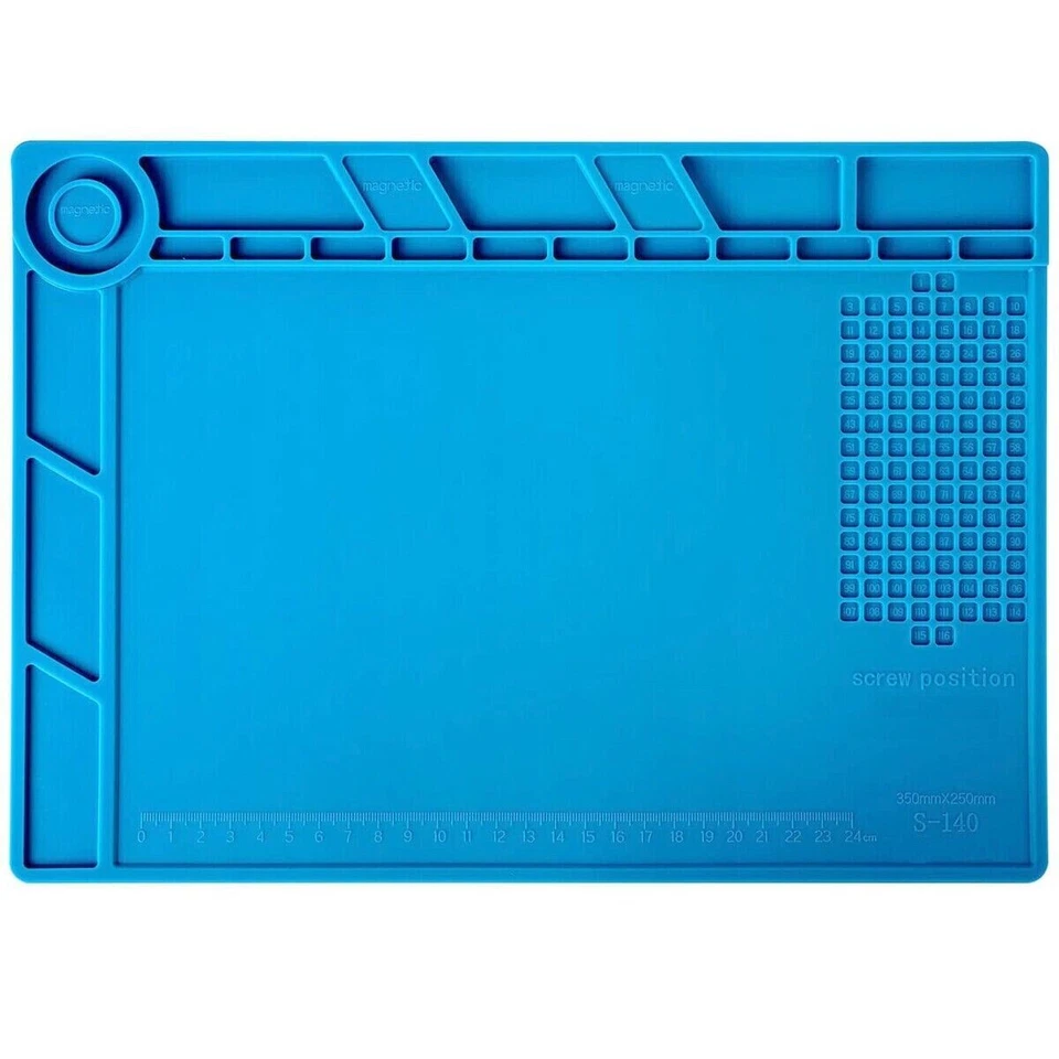 Repair Tool Kit Screwdriver Set Silicone Mat For iPhone 16 15 14 13 12 11 XS 8 7 - Image 2 of 4