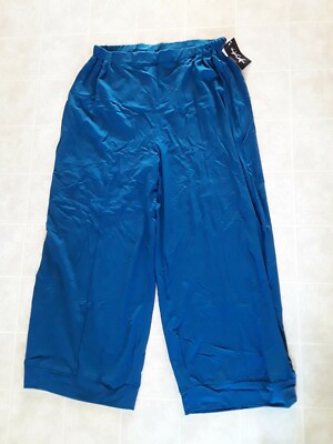 Vincenzo Allocca Women's Teal  Pants Sz 3 32-34 Waist  NEW 
