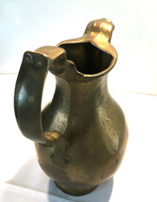 Blumenvase -Messing - Dekoration,-alt, rustikal und schwer.