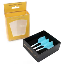 CUESOUL 2022 929 New Launch ROST T19 Integrated Dart Shaft and Flights-Sky Blue