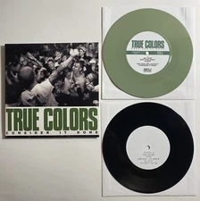 True Colors - Consider It Done 7" Olive /104 + Bonus 7” /239 - Nofx AFI SXE Punk