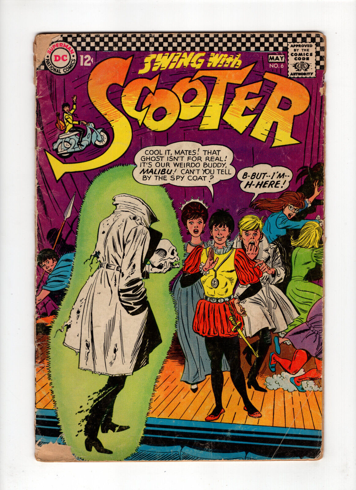 Swing with Scooter #6 (1967, DC Comics) Low Grade