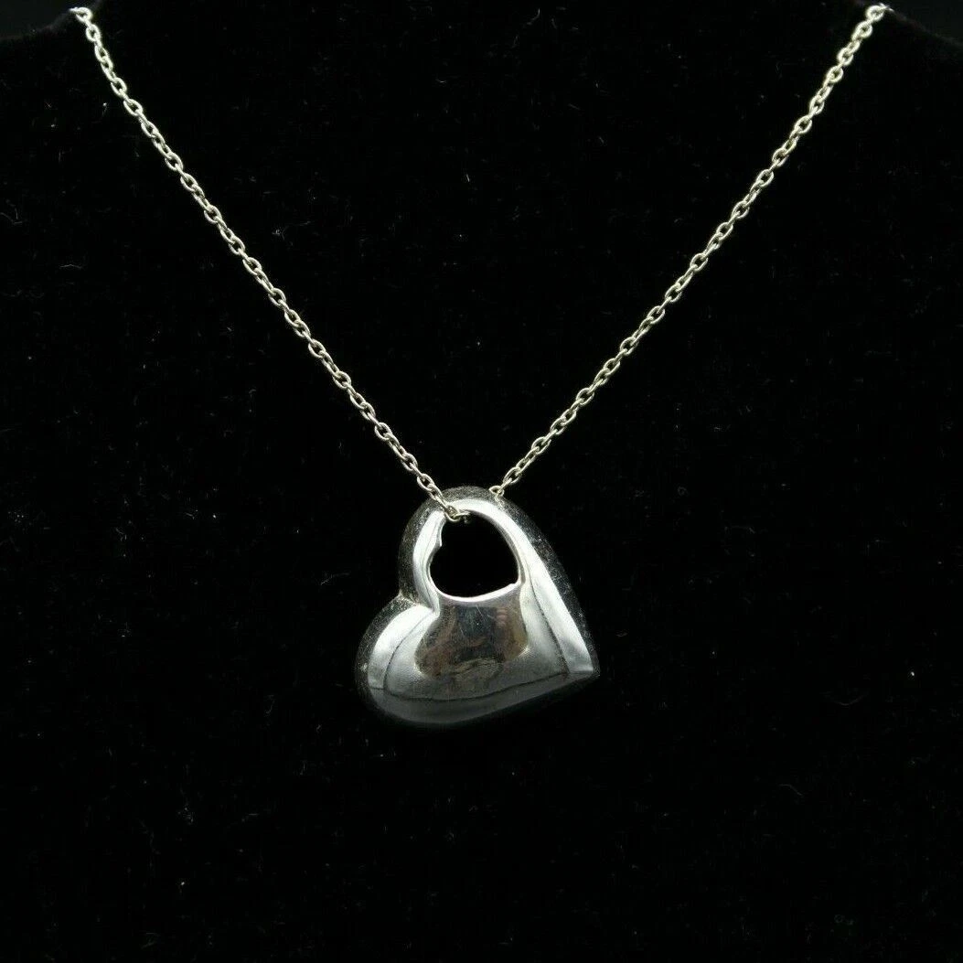 925 la deals heart necklace