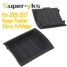 Dash Panel Storage Tray Black Fit For 2005-17 Nissan Frontier Xterra Pathfinder