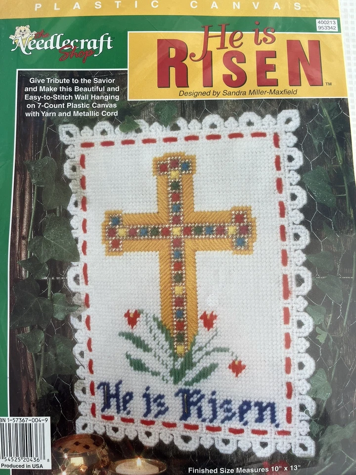 Kit de aguja The Needlecraft Shop He Is Risen nuevo Foto 2 de 4