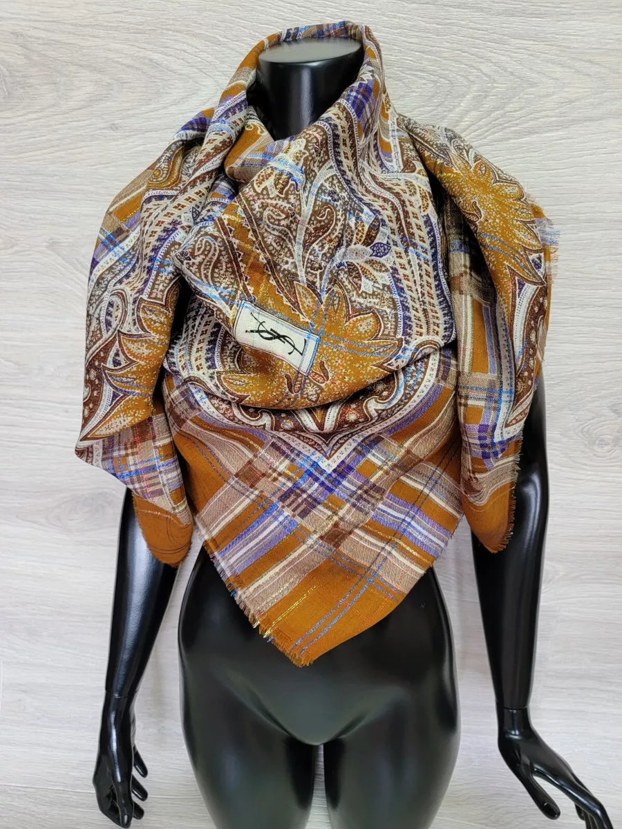 silk wool scarf