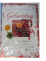 Edle GlüCkwunschkarte - Zum 70. Geburtstag 3003-09