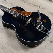 Godin 5th Avenue Night Club Hollowbody Guitar, Indigo Blue (b-stock)