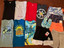 Boys HUGE Size 4-5 SUMMER Clothing Lot Outfits BRAND NAMES ALL  NEW