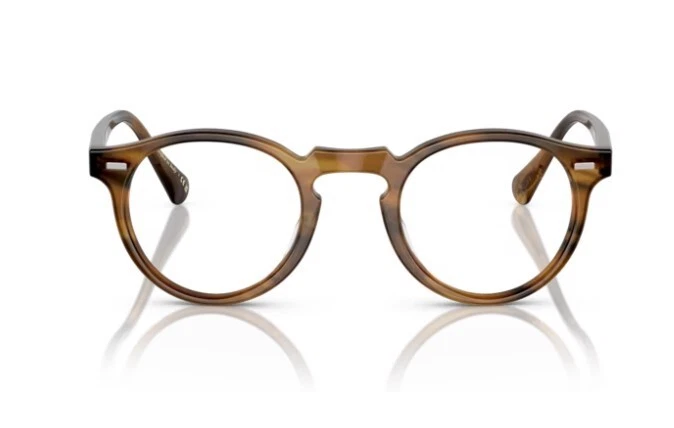 Gafas unisex redondas Oliver Peoples 0OV5186 Gregory Peck 1011 Raintree Foto 2 de 4