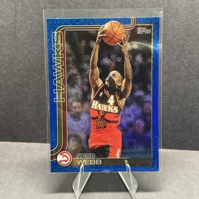 2025-26 Topps #266 Spud Webb Sandglitter Blue SSP