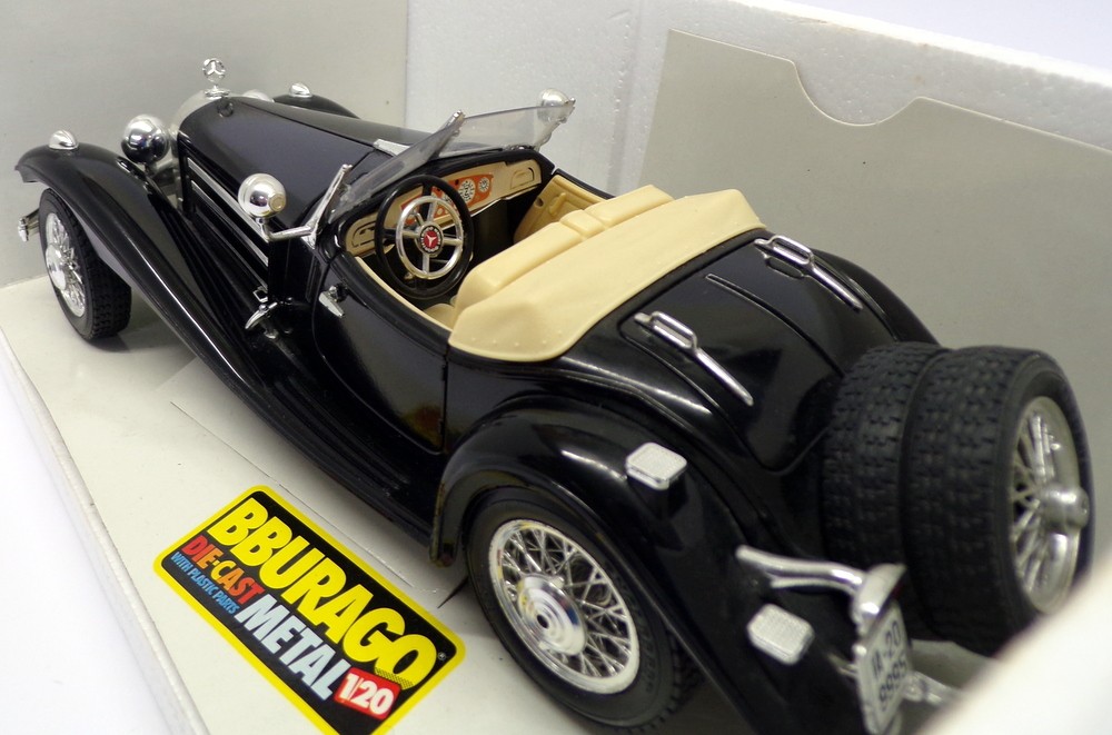 ミニカー Mercedes-Benz 500K ROADSTER 1/20 burargo Burago Mercedes Benz 500K Roadster 1936 1:20 Diecast Metal