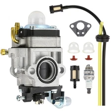 2-Stroke Carburetor Kit, Replacement for 43cc 47cc 49cc 50cc 52cc Engines, Co...