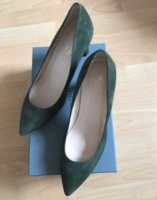 Minelli Pumps Schuhe Khaki 39 Damen neu Italienisch Neupreis 160 Euro 