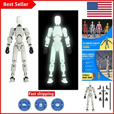 Lucky 13 Nova Titan 3D Action Figure - Stylish Glow-in-the-Dark Collectible