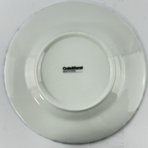 Crate & Barrel JOY Plates Set of 2 – 8” Red & Green Christmas Typography Plates - Picture 3 of 3