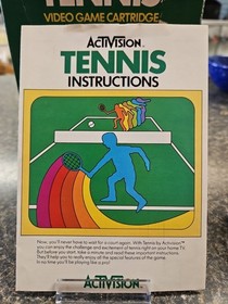 ActiVision Tennis Atari 2600 CIB