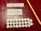 47x 1 Gram Fine Silver 999 Bars And Rounds Lot