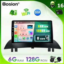 Car Play 6 Go + 128 Go pour Renault Megane 2 2002-2009 autoradio GPS Android 16 WIFI