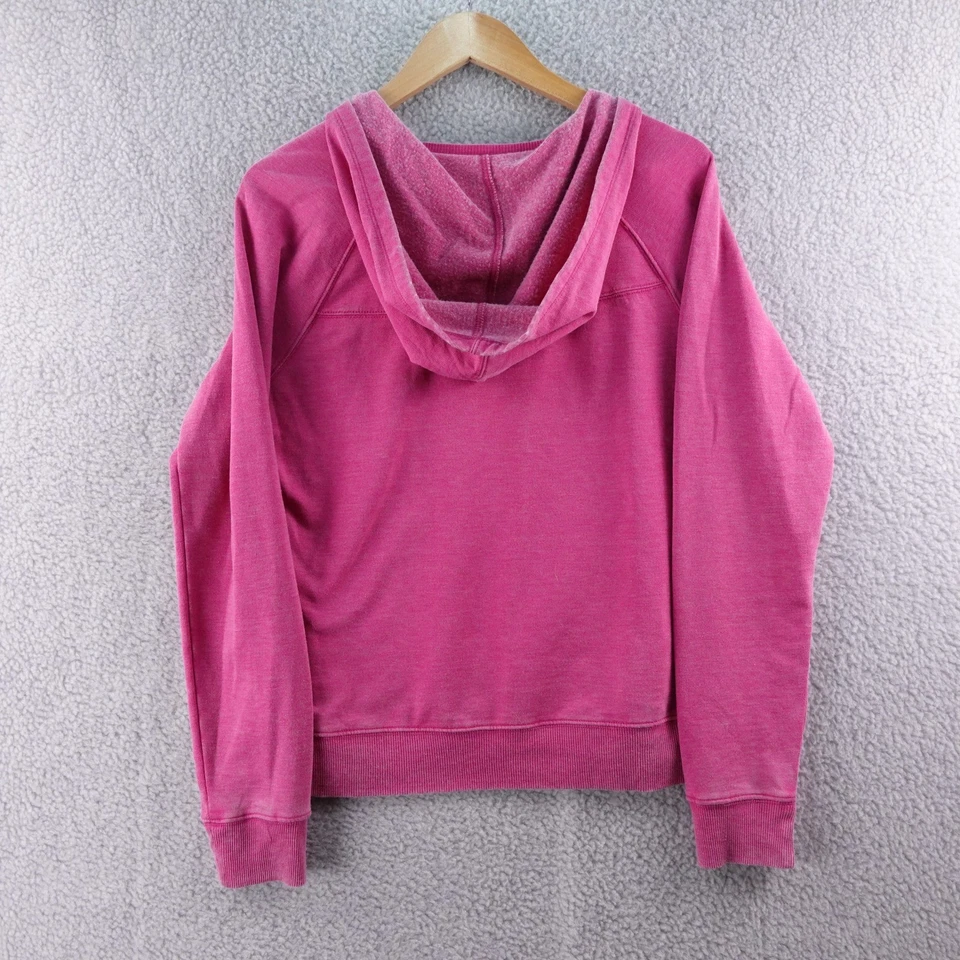OP Ocean Pacific Kids Girls Pink Hooded Pullover Sweatshirt Hoodie XL Y2K Grunge - Image 2 of 4