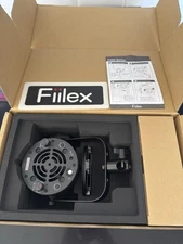 Fiilex P360S Portable LED Light 2800-6500K with Power Cord and Barn Door