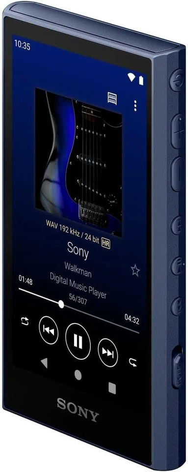 Sony NW-A306 32GB Hi-Res Android DAP MP3 Player – Uncapped Japanese Model, Blue - Image 3 of 4