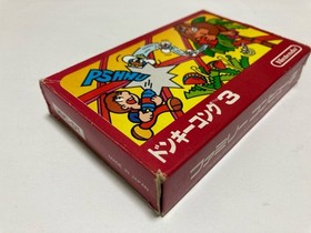 Donkey Kong 3 Boxed with Manual Nintendo Famicom FC In Stock 1984 Japan import