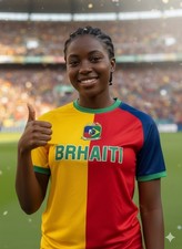 Haiti x Brazil 2026 World Cup Fan Jersey