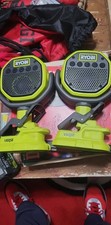 RYOBI ONE 18V Cordless VERSE Clamp Speaker 2-Pack Tools Only 