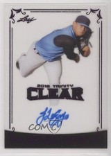 2018 Leaf Trinity Clear Auto Jonathan Loaisiga #CA-JL1 Auto 5b6