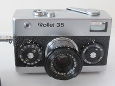 VINTAGE Germany Rollei 35 Film Camera With Case LOOKS Good Condition