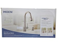 MOEN Birchfield Touchless Single-Handle Kitchen Faucet Spot Resist Stainless