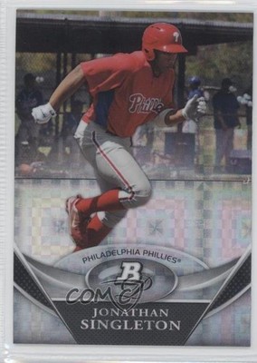 2011 Bowman Platinum Prospects X-Fractor Jon Singleton Jonathan #BPP10 0j6