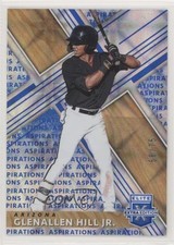 2019 Panini Elite Extra Edition Aspirations Blue 56/75 Glenallen Hill Jr #56 1j6