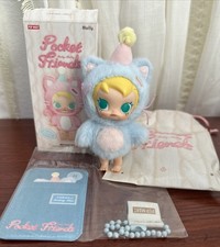 PopMart Baby Molly Pocket Friends Series Vinyl Plush Pendant Blind Box Blue