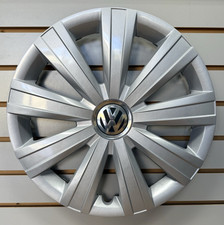 2011-2014 Volkswagen Vw Jetta 15 Silver Hubcap Wheelcover Factory Original 2011-2014 Volkswagen Vw Jetta 15 Silver Hubcap Wheelcover Factory Original