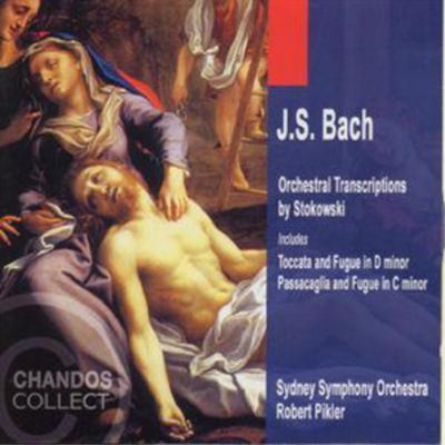 Johann Sebastian Bach Bach/Stokowski: Orchestral Transcription (CD) Album