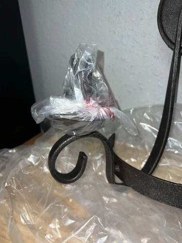 Noble 2-Light Rustic Black Wall Sconce - Picture 8 of 15