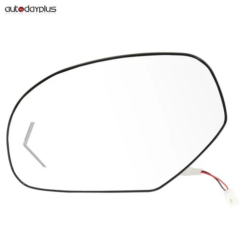 Mirror Glass Heated Arrow Lamp Turn Signal Driver Side LH for 07-2014 Chevy GMC