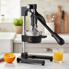 Succo Fresco Senza Sforzo: Spremiagrumi Manuale Professionale in Ghisa con Impugnatura Comfort