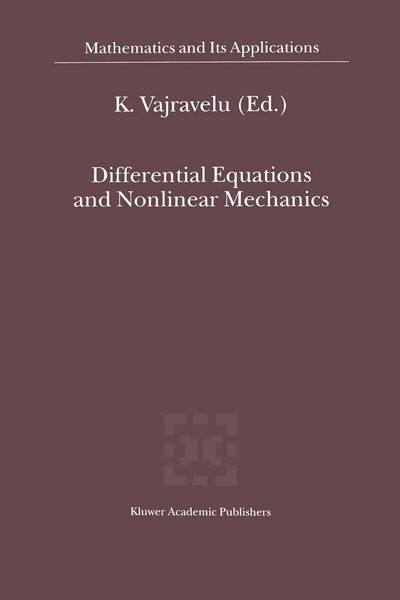 Kuppalapalle Vajravelu | Differential Equations and Nonlinear Mechanics | Buch-image