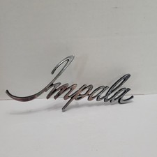 Chevrolet 1971-73 Chevy Impala Script Roof Panel Emblem 941257 Gm Part Oem