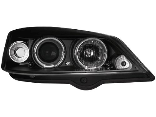 ANGEBOTE Scheinwerfer for Opel ASTRA G 97-04 Standlichtringen Schwarz SONAR LHD - Picture 9 of 14