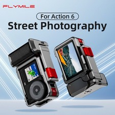 Camera Street Photography Handle Grip Lens Cap Protective Kit for DJI Action 6