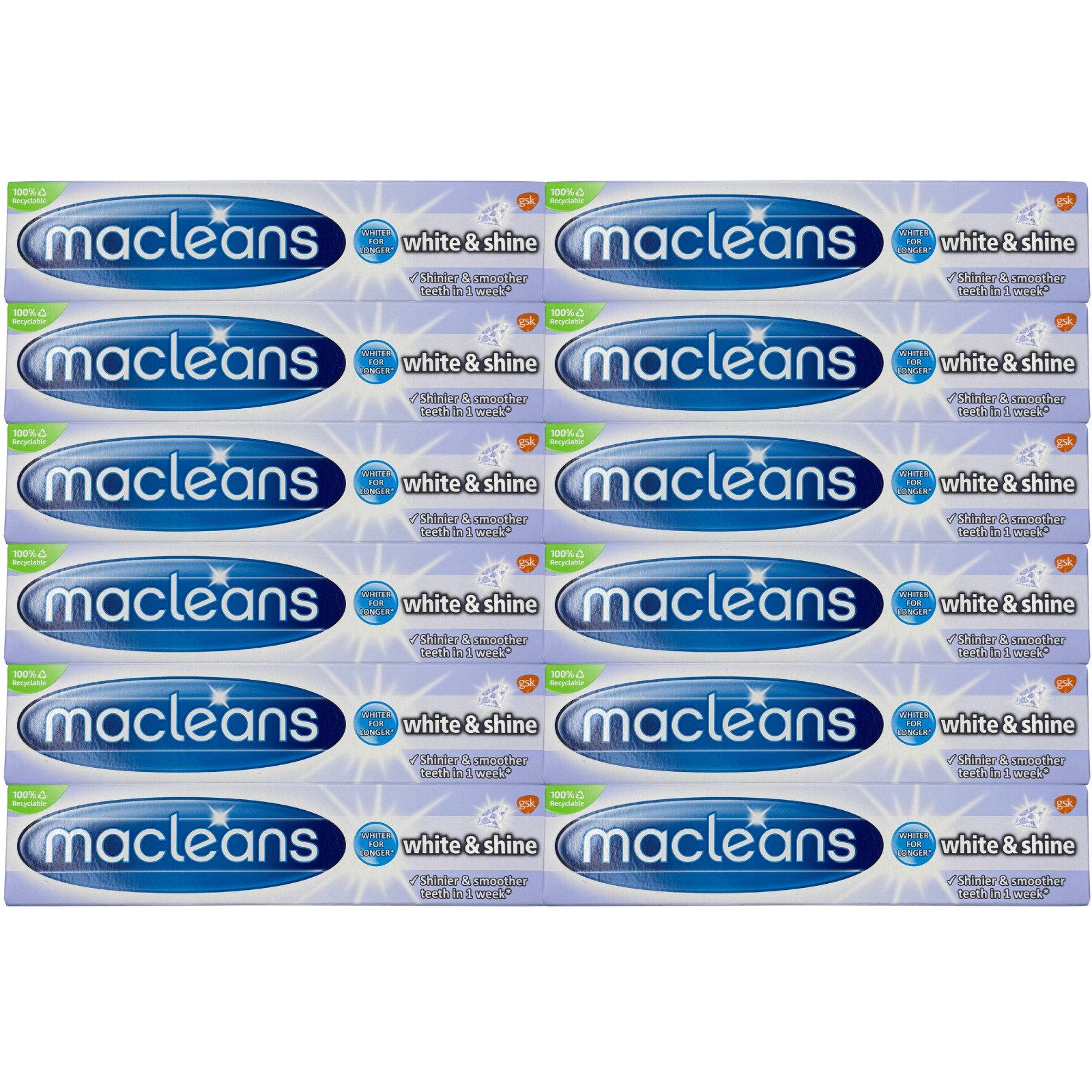 Macleans White & Shine Fluoride Toothpaste 100ml - Image 8