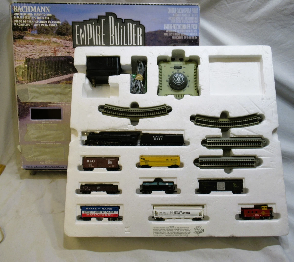 Bachmann N with Vintage Model Railroad Starter Sets & Packs for